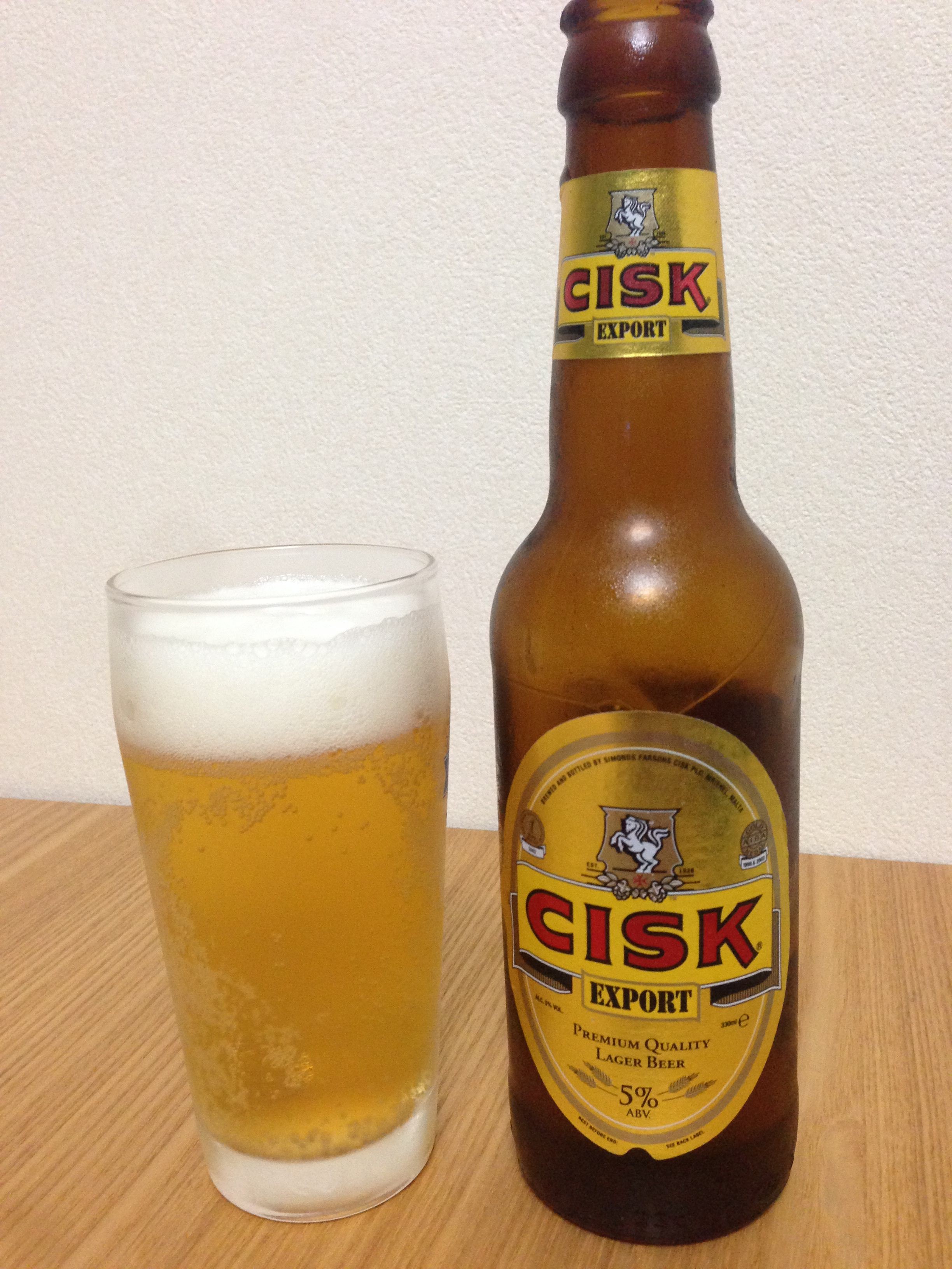 CISK Premium Lager(チスク プレミアムラガー)