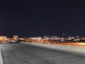 Night view of Las Vegas